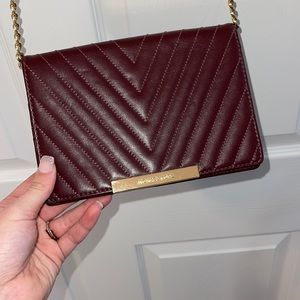 Maroon Michael Kora Crossbody Bag